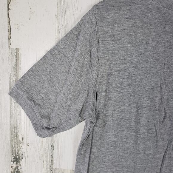 NWOT 3 Dot Heathered Grey Short Sleeve T-Shirt Women's Size Small - Picture 6 of 8
